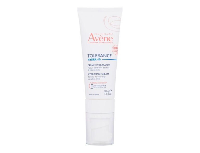 Tagescreme Avene Tolerance Hydra-10 Hydrating Cream 40 ml