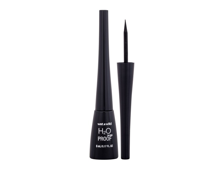 Eyeliner Wet n Wild H2O Proof Liquid Eyeliner 5 ml Black Beschädigte Schachtel
