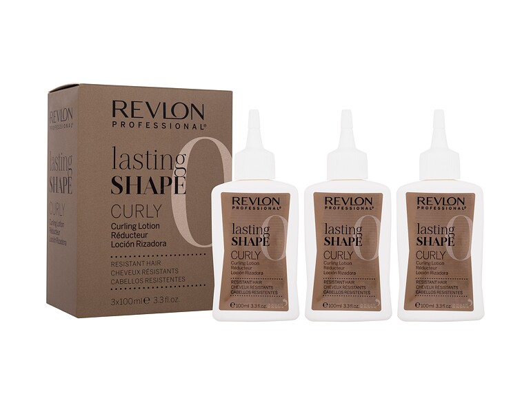 Cheveux bouclés Revlon Professional Lasting Shape Curly Curling Lotion Resistant Hair 0 3x100 ml