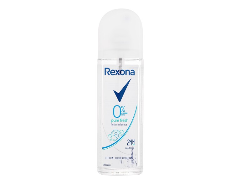 Deodorante Rexona Pure Fresh 24H 75 ml flacone danneggiato