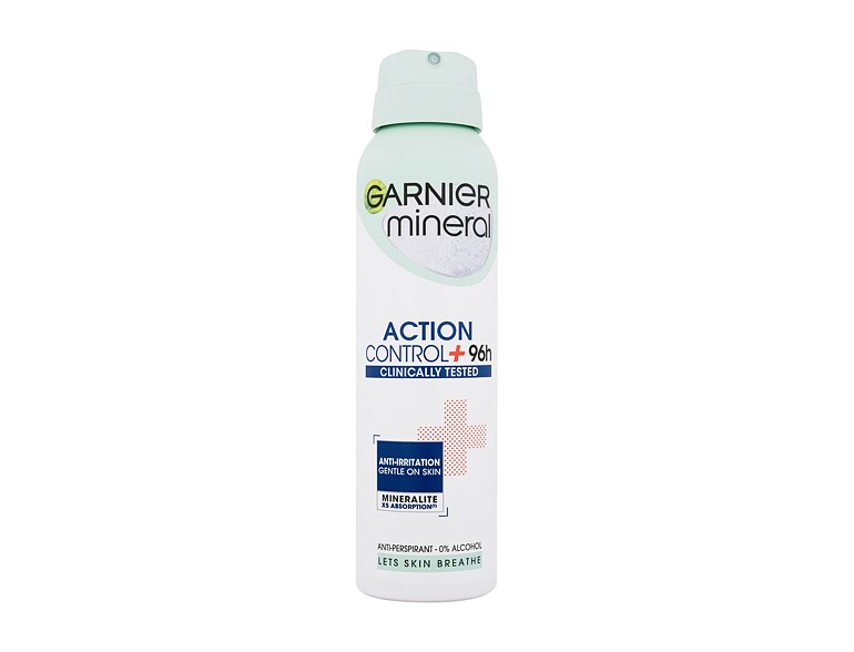 Antiperspirant Garnier Mineral Action Control+ 96h 150 ml Beschädigtes Flakon