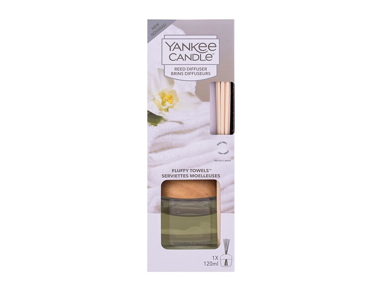 Raumspray und Diffuser Yankee Candle Fluffy Towels 120 ml Beschädigte Schachtel