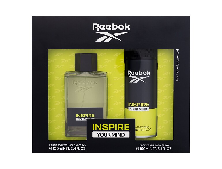 Eau de Toilette Reebok Inspire Your Mind 100 ml Sets