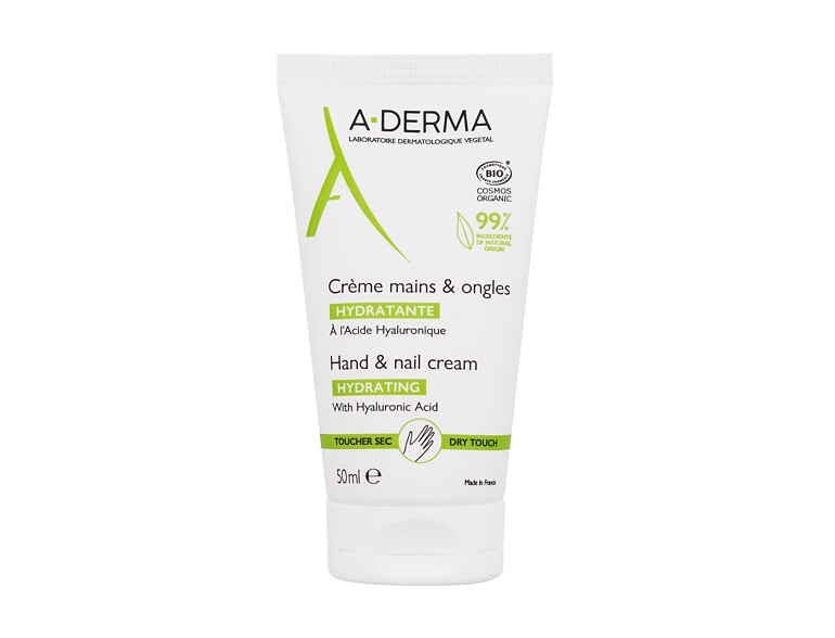 Handcreme  A-Derma Les Indispensables Hand & Nail Cream 50 ml