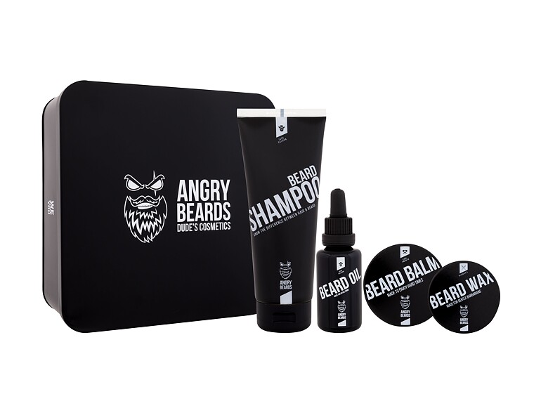 Bartshampoo Angry Beards Beard Grooming Set Smooth 230 ml Sets