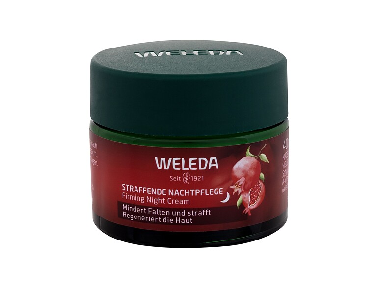 Crema notte per il viso Weleda Pomegranate Firming Night Cream 40 ml