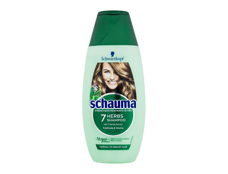 Shampooing Schwarzkopf Schauma 7 Herbs Freshness Shampoo 250 ml