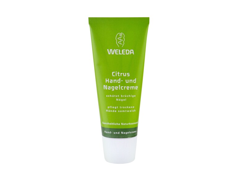Crème mains Weleda Citrus Hand and Nail 50 ml boîte endommagée
