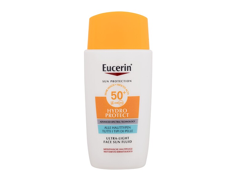 Sonnenschutz fürs Gesicht Eucerin Sun Hydro Protect Ultra-Light Face Sun Fluid SPF50+ 50 ml