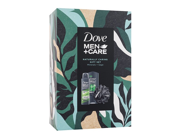 Antiperspirant Dove Men + Care Naturally Caring Gift Set 150 ml Beschädigte Schachtel Sets