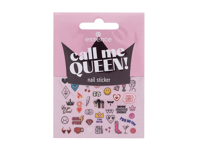 Nagelschmuck Essence Nail Stickers Call Me Queen! 1 Packung