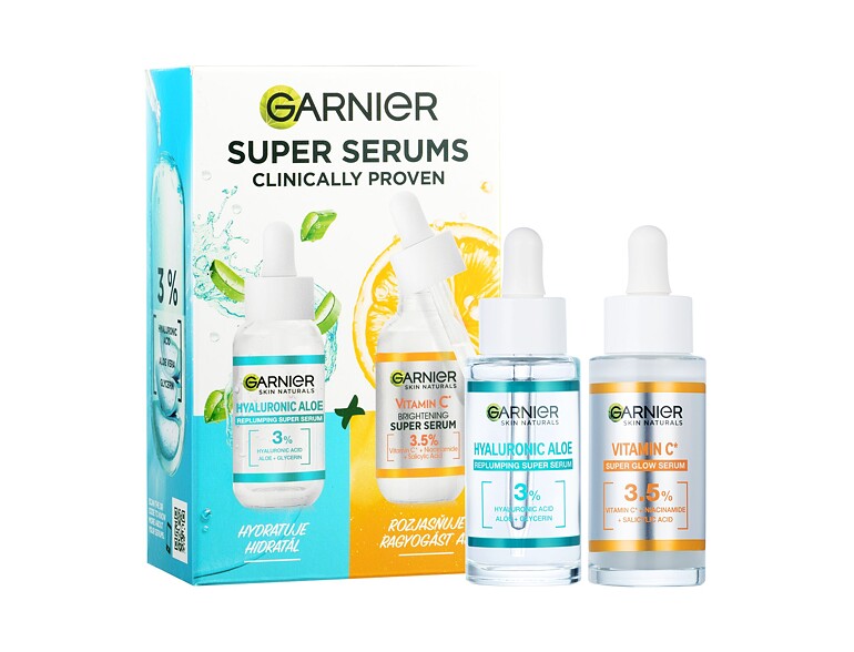 Siero per il viso Garnier Skin Naturals Super Serums 30 ml Sets