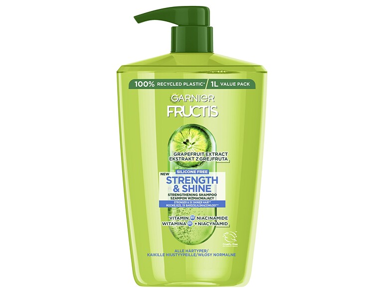 Shampoo Garnier Fructis Strength & Shine Fortifying Shampoo 1000 ml