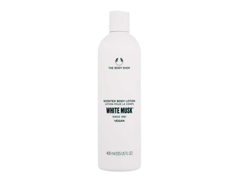 Lait corps The Body Shop White Musk 400 ml