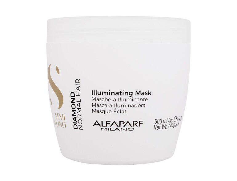 Haarmaske ALFAPARF MILANO Semi Di Lino Diamond llluminating 500 ml