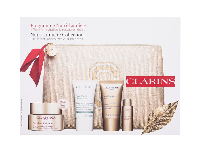 Tagescreme Clarins Nutri-Lumière Collection 50 ml Beschädigte Schachtel Sets