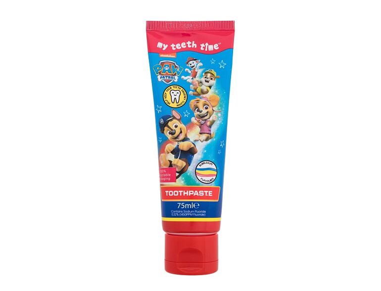Dentifricio Nickelodeon Paw Patrol Toothpaste Bubblegum 75 ml