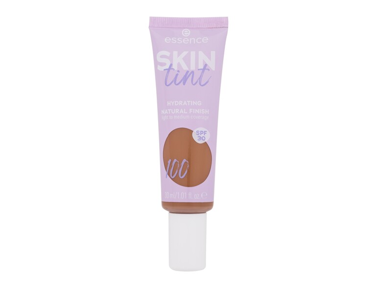 Fondotinta Essence Skin Tint Hydrating Natural Finish SPF30 30 ml 100