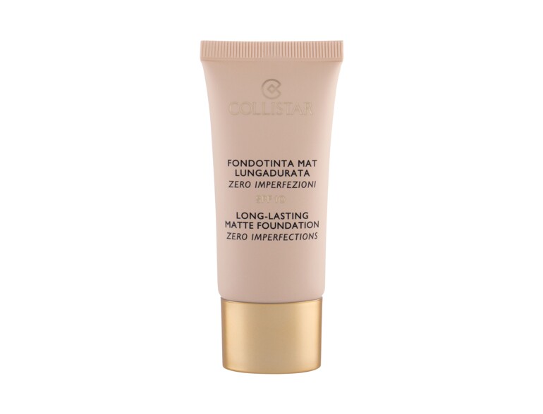 Foundation Collistar Long-Lasting Matte SPF10 30 ml 1 Beschädigte Schachtel