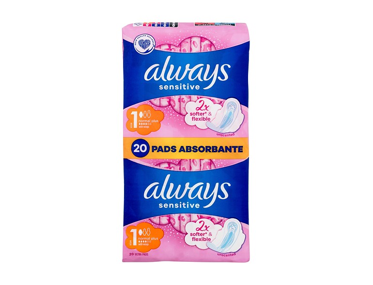 Damenbinde Always Sensitive Normal Plus 20 St.