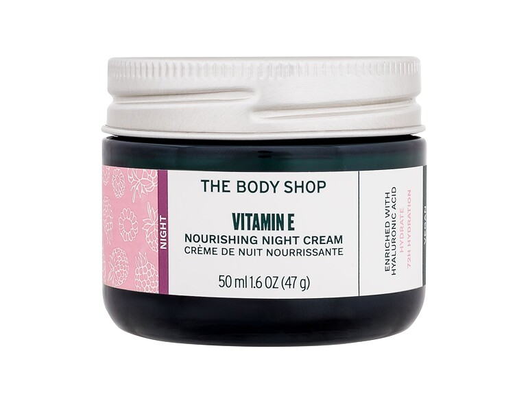 Crema notte per il viso The Body Shop Vitamin E Nourishing Night Cream 50 ml