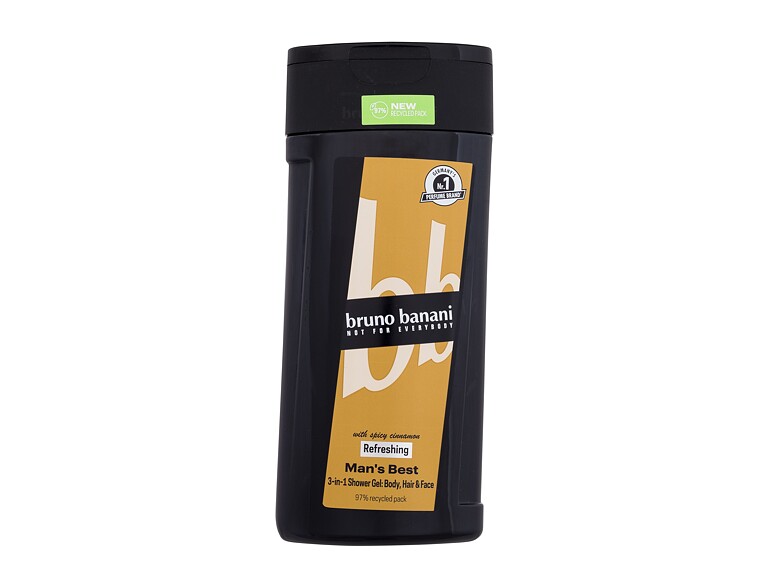 Duschgel Bruno Banani Man's Best With Spicy Cinnamon 250 ml