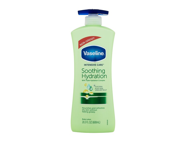 Latte corpo Vaseline Intensive Care Soothing Hydration 600 ml
