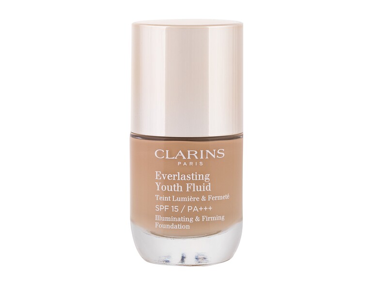 Foundation Clarins Everlasting Youth Fluid SPF15 30 ml 112 Amber Beschädigte Schachtel