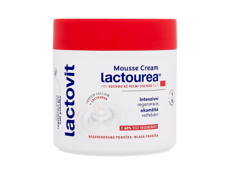 Körpercreme Lactovit LactoUrea Regenerating Mousse Cream 400 ml Beschädigte Verpackung