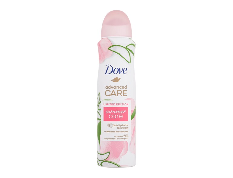 Antiperspirant Dove Advanced Care Summer Care 72h 150 ml Beschädigtes Flakon