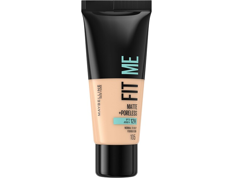Fond de teint Maybelline Fit Me! Matte + Poreless 30 ml 105 Natural Ivory