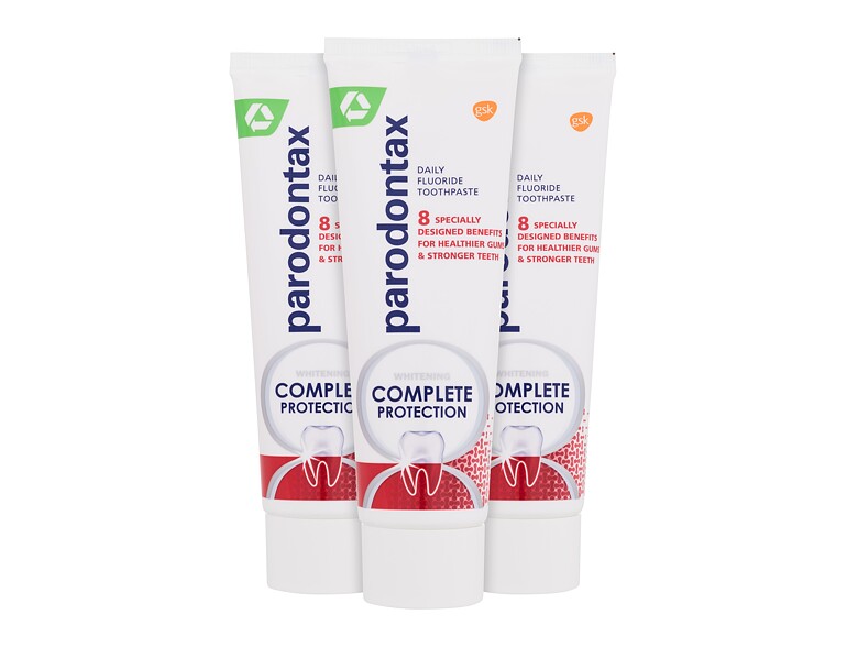 Zahnpasta  Parodontax Complete Protection Whitening Trio 3x75 ml Beschädigte Schachtel