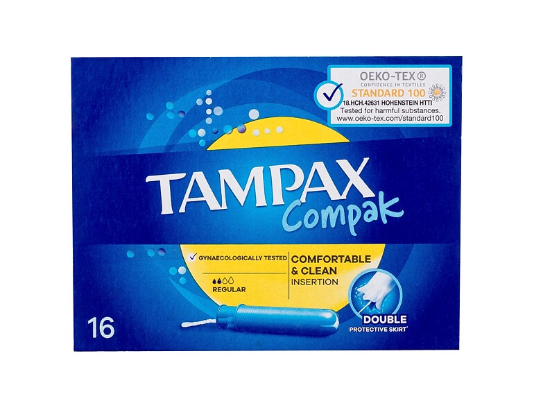 Tampon Tampax Compak Regular 16 St. Beschädigte Schachtel