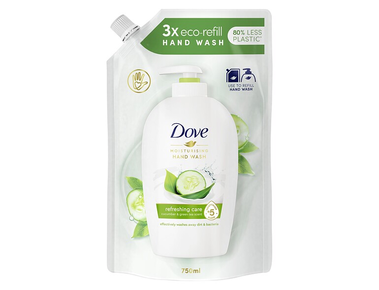 Flüssigseife Dove Refreshing Cucumber & Green Tea Nachfüllung 750 ml