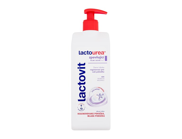 Lait corps Lactovit LactoUrea Firming Body Milk 400 ml flacon endommagé