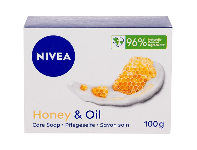 Seife Nivea Honey & Oil 100 g Beschädigte Schachtel