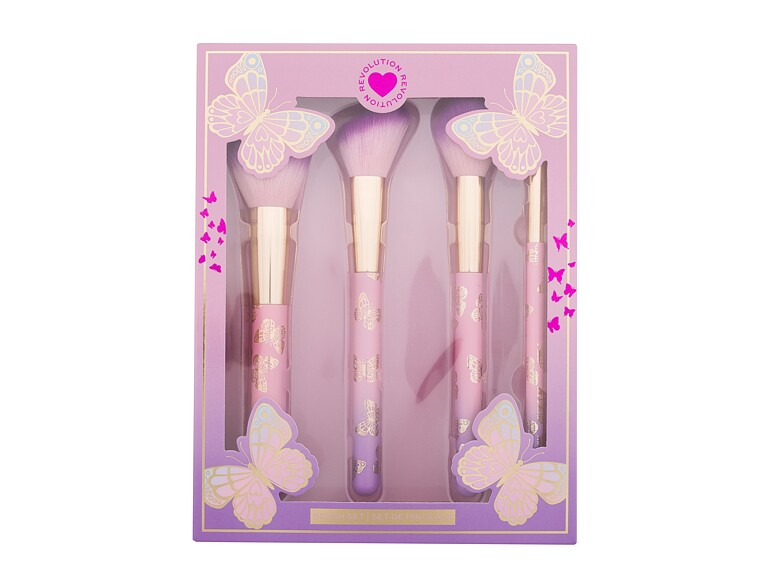 Pinsel I Heart Revolution Butterfly Brush Set 1 St.
