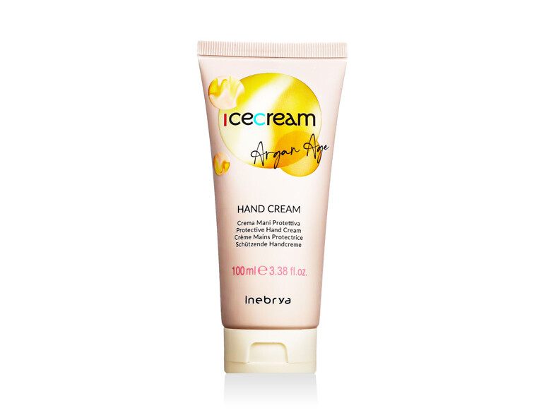Handcreme  Inebrya Ice Cream Argan Age Protective Hand Cream 100 ml