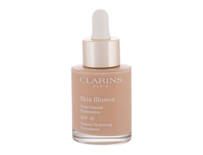 Foundation Clarins Skin Illusion Natural Hydrating SPF15 30 ml 107 Beige Beschädigte Schachtel