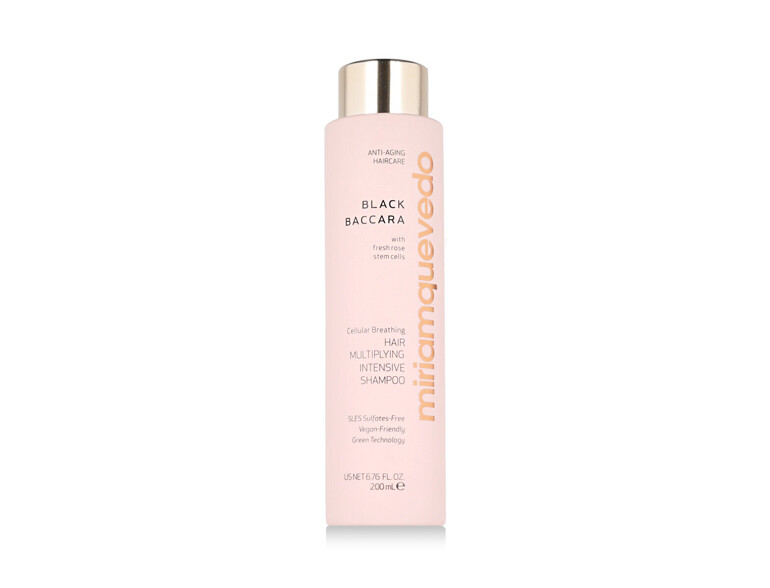 Shampoo Miriam Quevedo Black Baccara Hair Multiplying Intensive Shampoo 200 ml