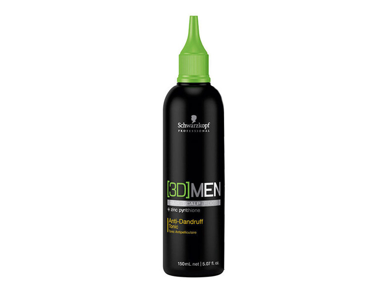 Anti-pelliculaire Schwarzkopf Professional 3DMEN Anti Dandruff Tonic 150 ml boîte endommagée