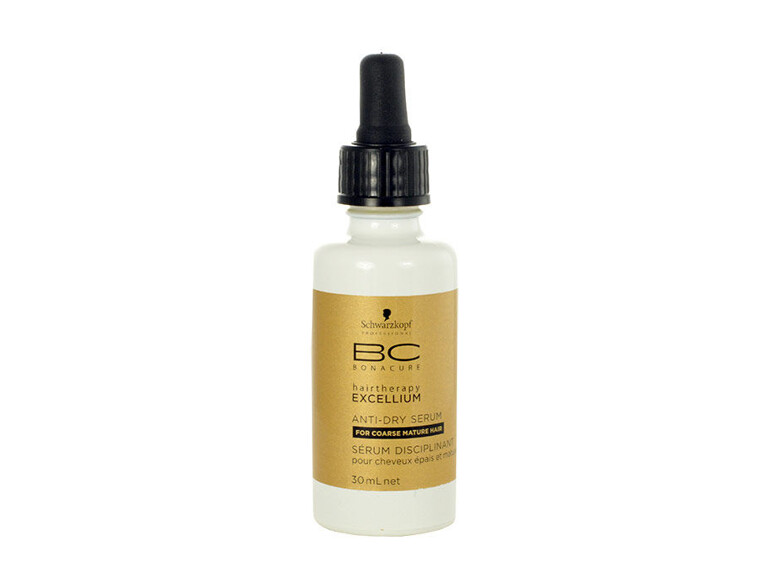 Haarserum Schwarzkopf Professional BC Bonacure Excellium Anti-Dry 30 ml Beschädigte Schachtel