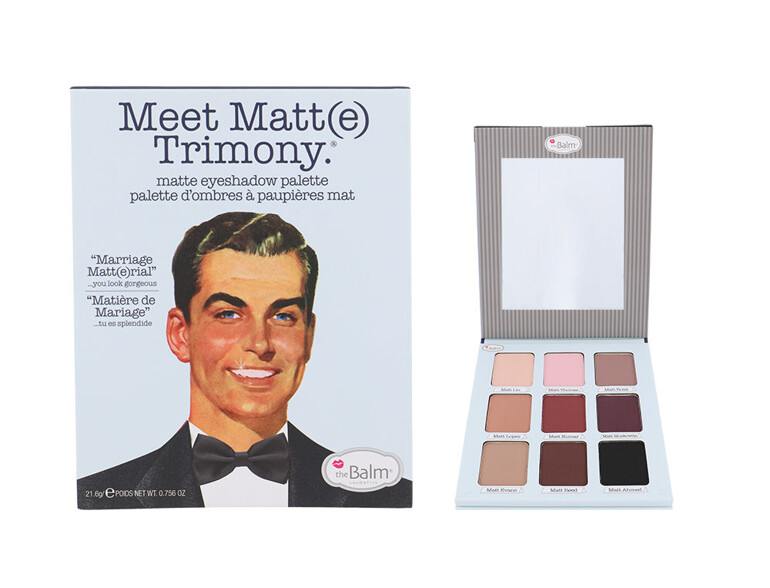 Ombretto TheBalm Meet Matt(e) Trimony Eyeshadow Palette 21,6 g