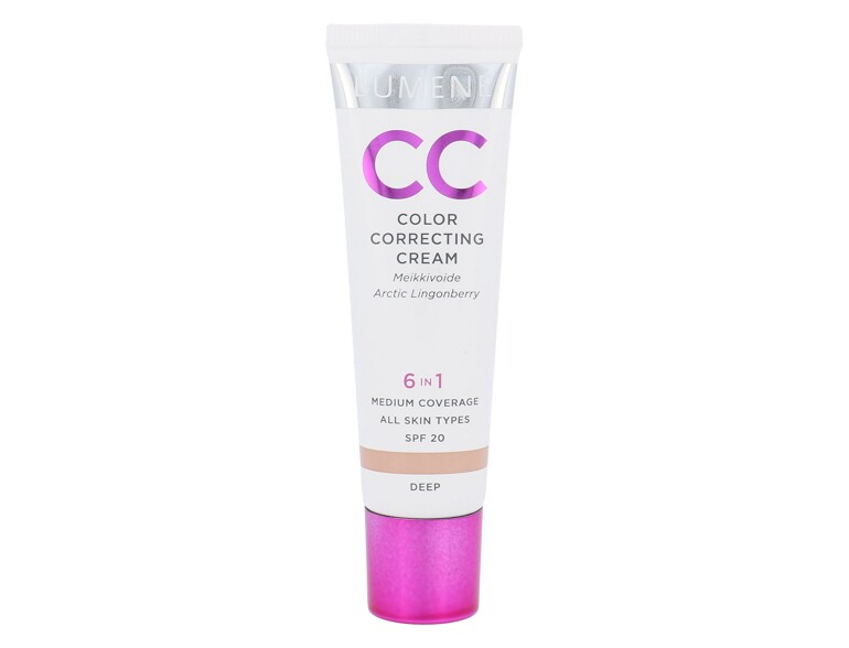 CC crème Lumene CC Color Correcting Cream SPF20 30 ml Deep