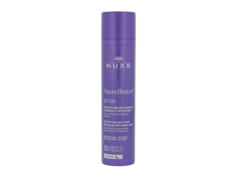 Crema notte per il viso NUXE Nuxellence Detox Anti-Aging Night Care 50 ml scatola danneggiata