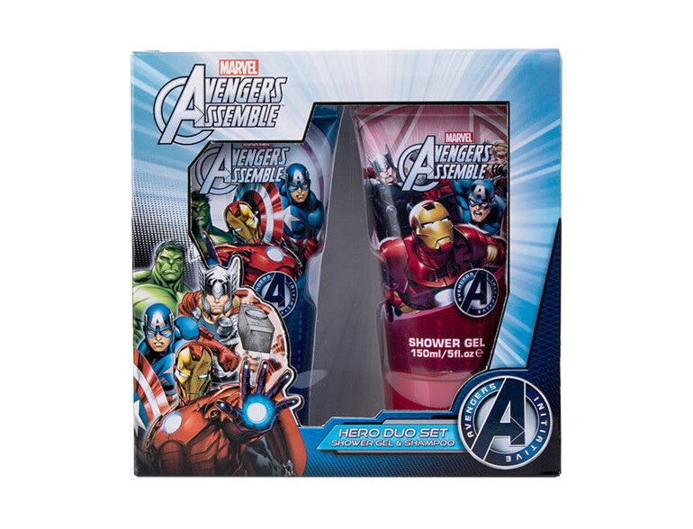 Doccia gel Marvel Avengers Assemble 150 ml scatola danneggiata Sets