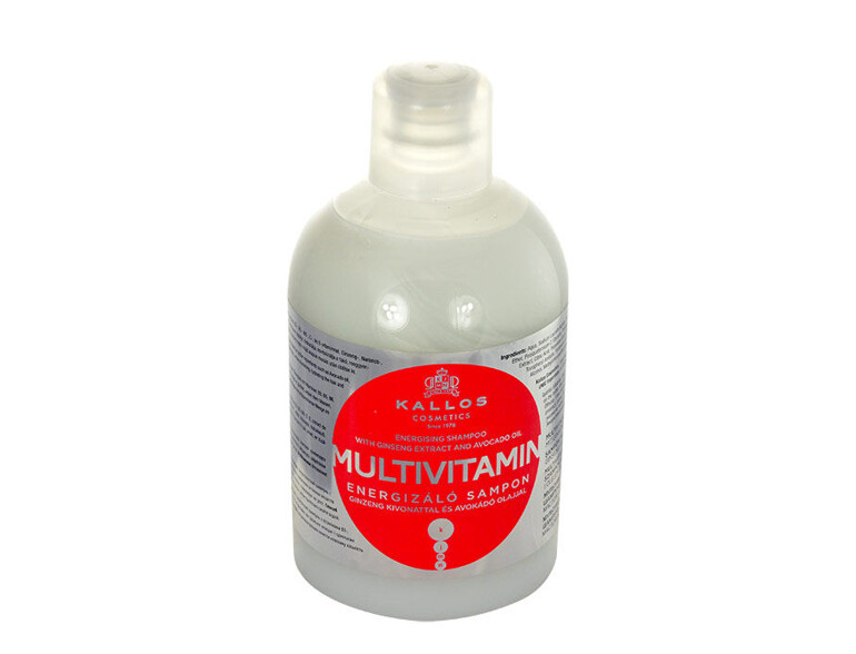 Shampooing Kallos Cosmetics Multivitamin 1000 ml flacon endommagé