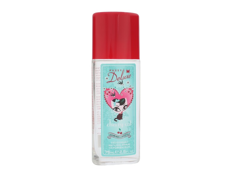Déodorant Pussy Deluxe Cherry Cat 75 ml flacon endommagé
