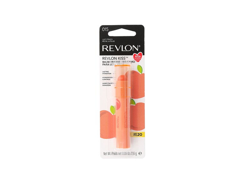 Lippenbalsam Revlon Revlon Kiss SPF20 2,6 g 015 Juicy Peach