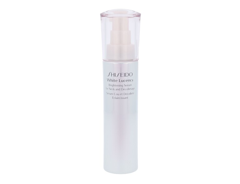 Crema collo e décolleté Shiseido White Lucency Brightening Serum Neck & Decollete 75 ml